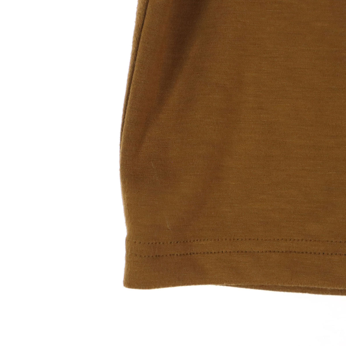 AMERI UNDRESSED アメリ 半袖 Tシャツ F ブラウン 袖ベルト付き レディース