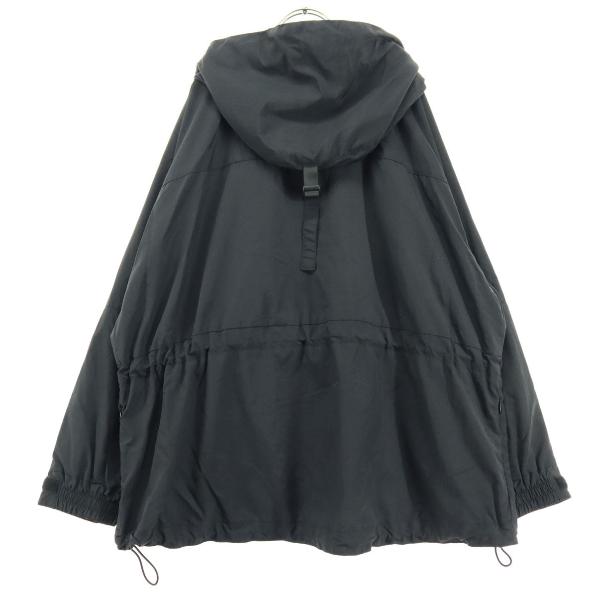 美品 WILDTHINGS ワイルドシングス 長袖 裾、ウエスト調整紐付き マウンテンパーカー M ブラック レディース