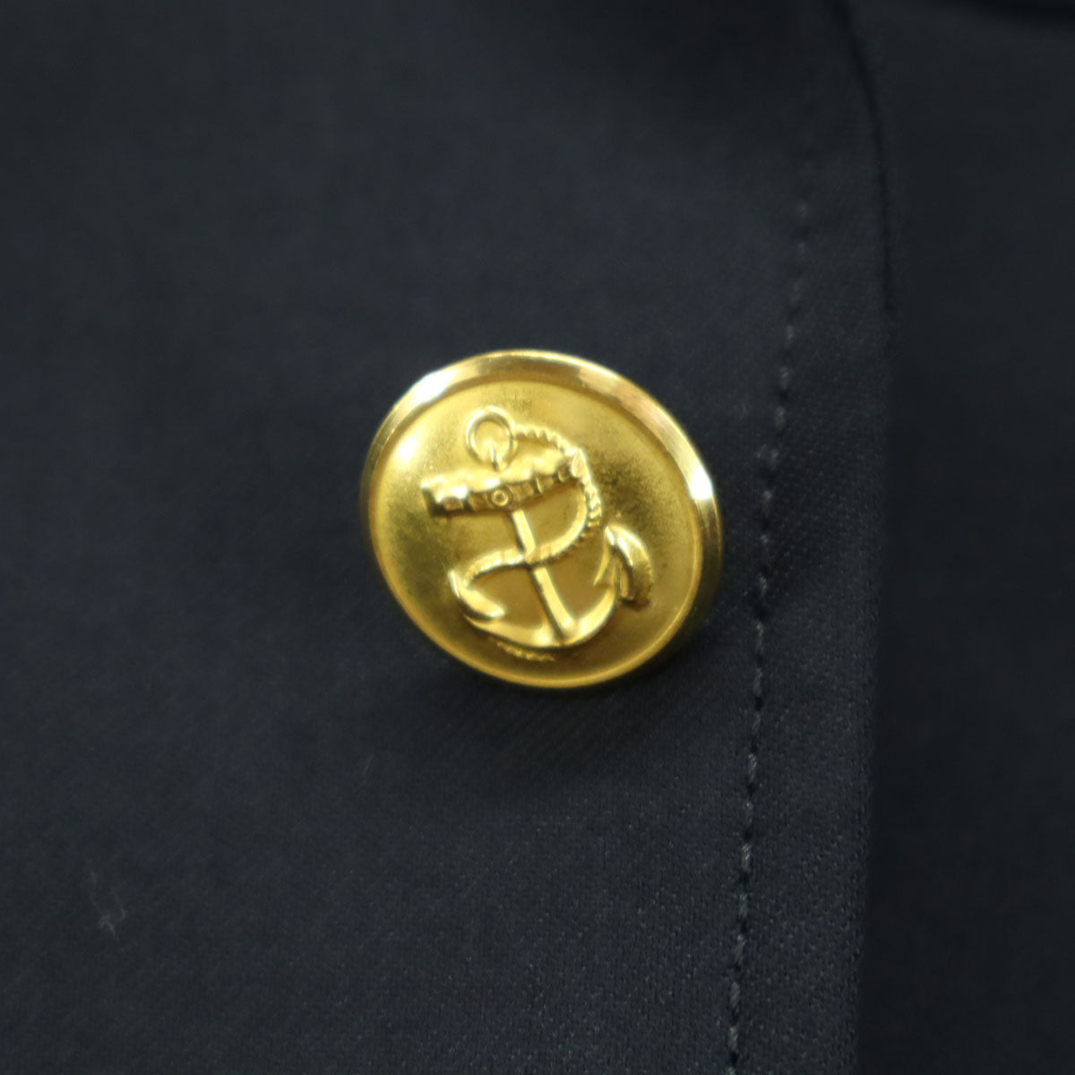 美品 BEAMS PLUS ビームスプラス 長袖 コーデュラナイロン 金ボタン ブレザー M ブラック メンズ