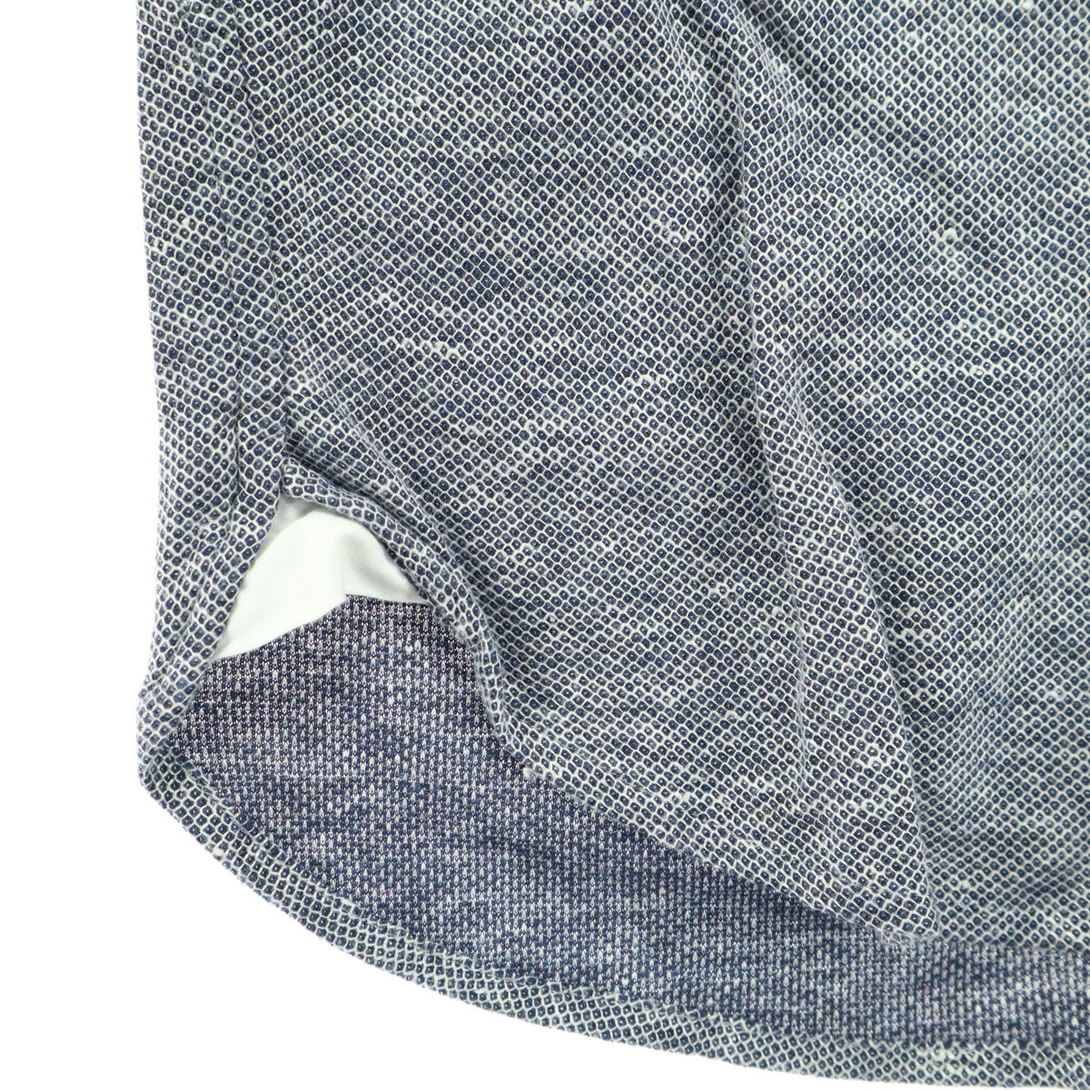 美品 GUY ROVER ギローバー イタリア製 長袖 コットンシャツ XS グレー メンズ