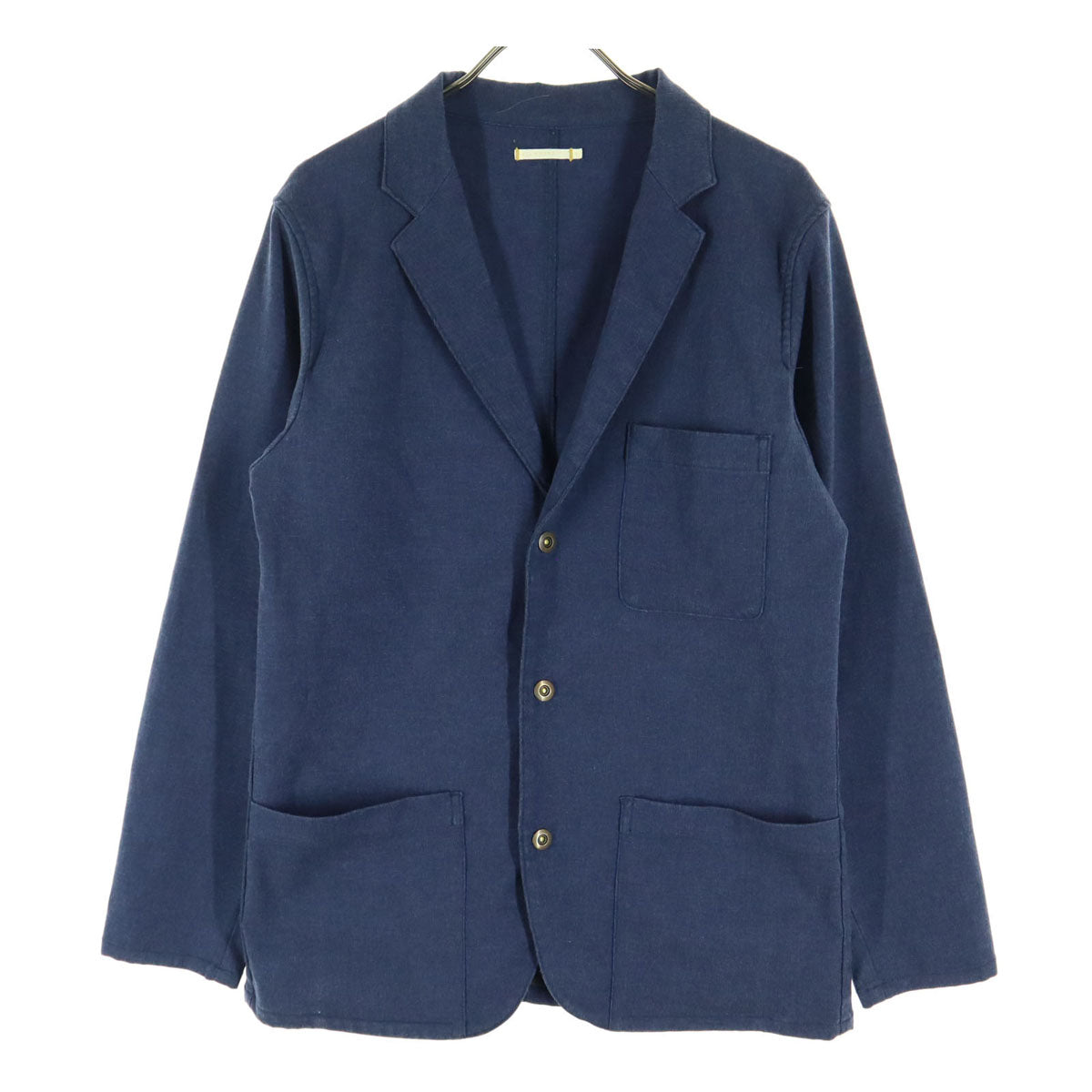 美品 ALLYOURS オールユアーズ 日本製 長袖 テーラードジャケット 4 ネイビー メンズ