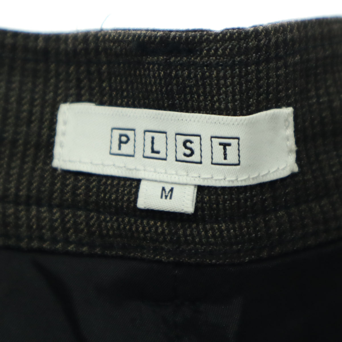 未使用 PLST プラステ ロングパンツ M ブラック レディース