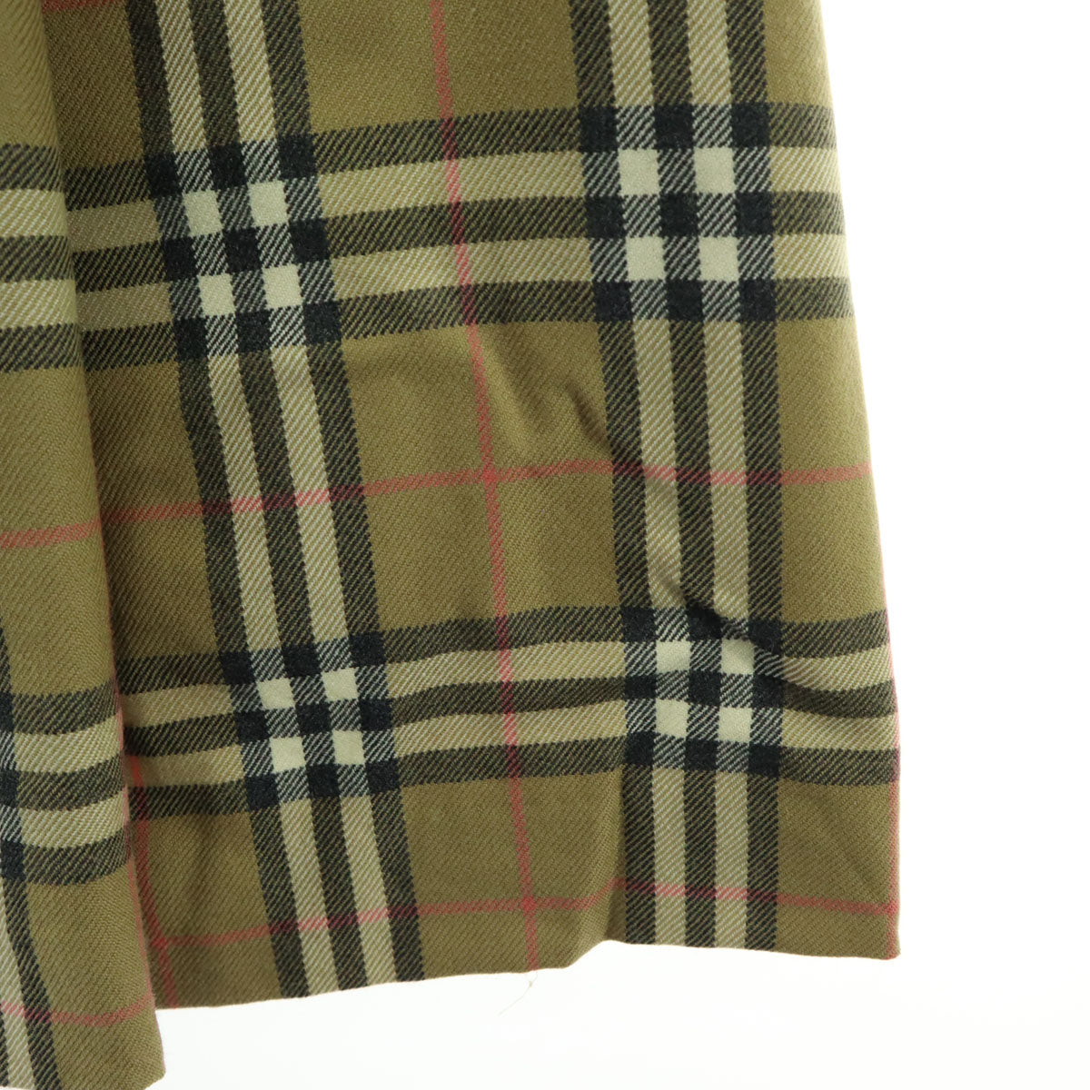 BURBERRY バーバリー 三陽商会 チェック柄 ミディスカート 40 ベージュ系 レディース
