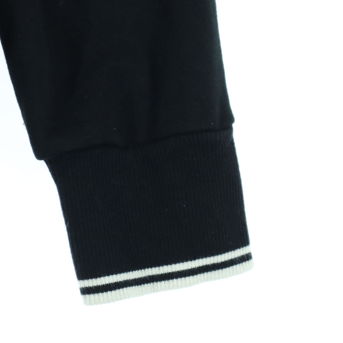 FRED PERRY フレッドペリー ワンポイント刺_ 長袖 パーカー L ブラック メンズ