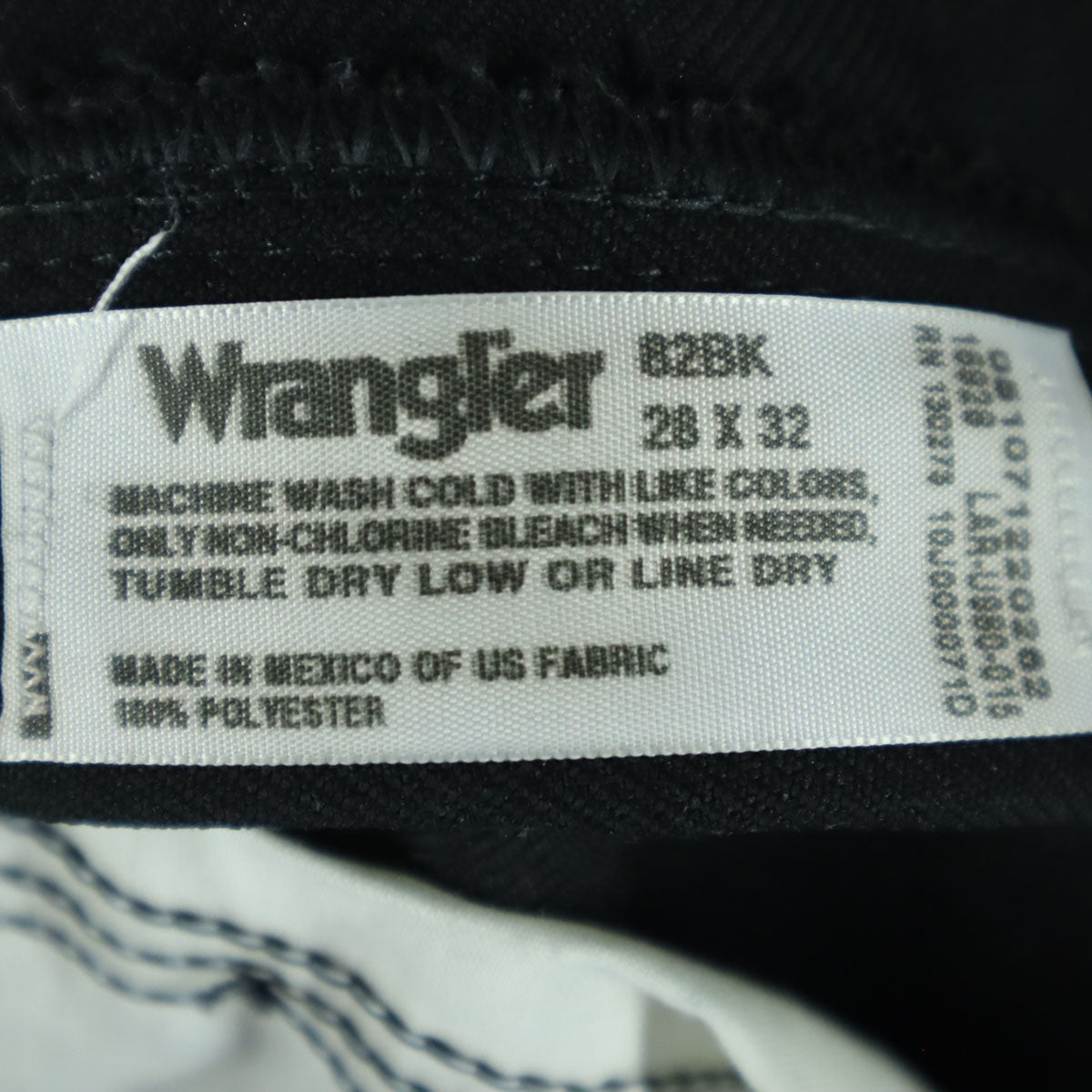 美品 Wrangler ラングラー 00s メキシコ製 ランチャーパンツ ロングパンツ w28 ブラック オールド メンズ