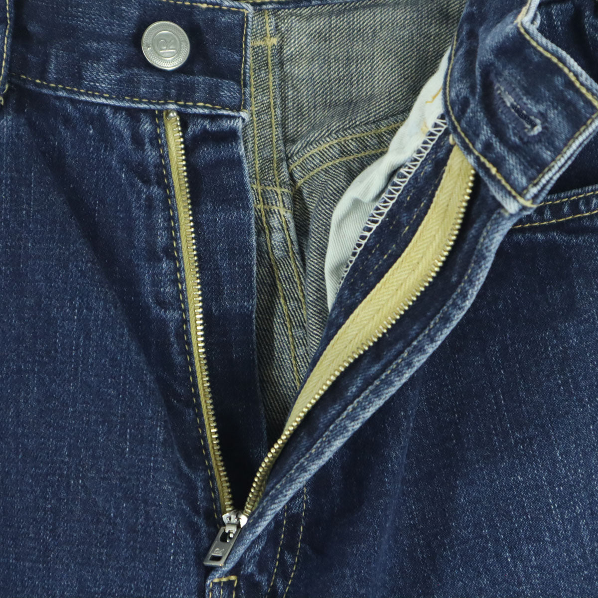 R by 45rpm フォーティファイブアールピーエム 日本製 デニムパンツ ブルー系 レディース