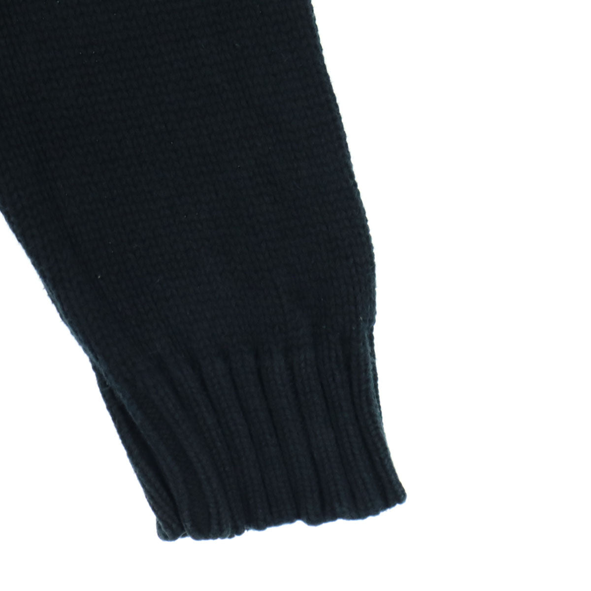 Borussia Dortmund ボルシアドルトムント 長袖 ハーフジップ ニット XL ブラック メンズ