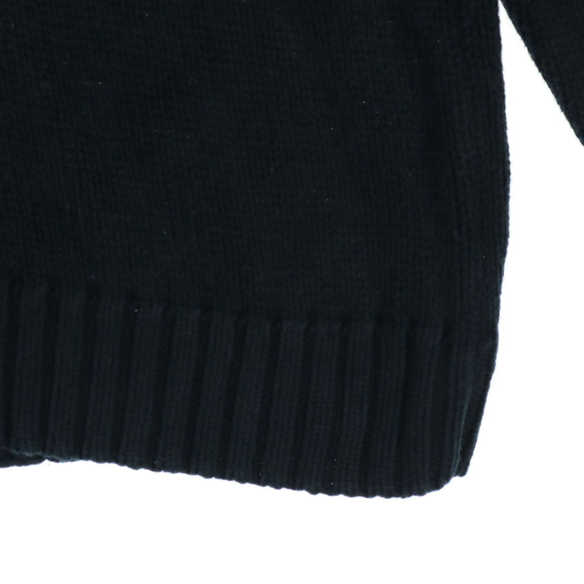 Borussia Dortmund ボルシアドルトムント 長袖 ハーフジップ ニット XL ブラック メンズ