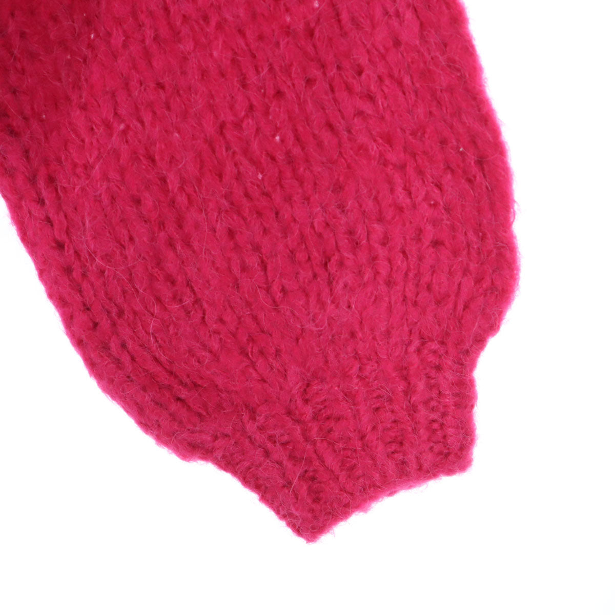 美品 ichi イチ 長袖 ニットカーディガン F レッド レディース