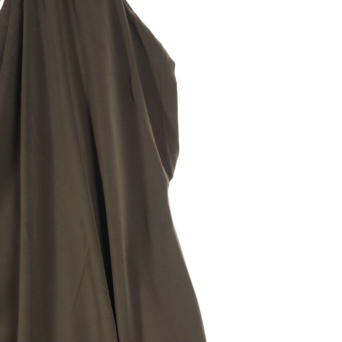 MAX MARA マックスマーラ ツートンカラー ノースリーブ ロングワンピース 40 ブラウン レディース