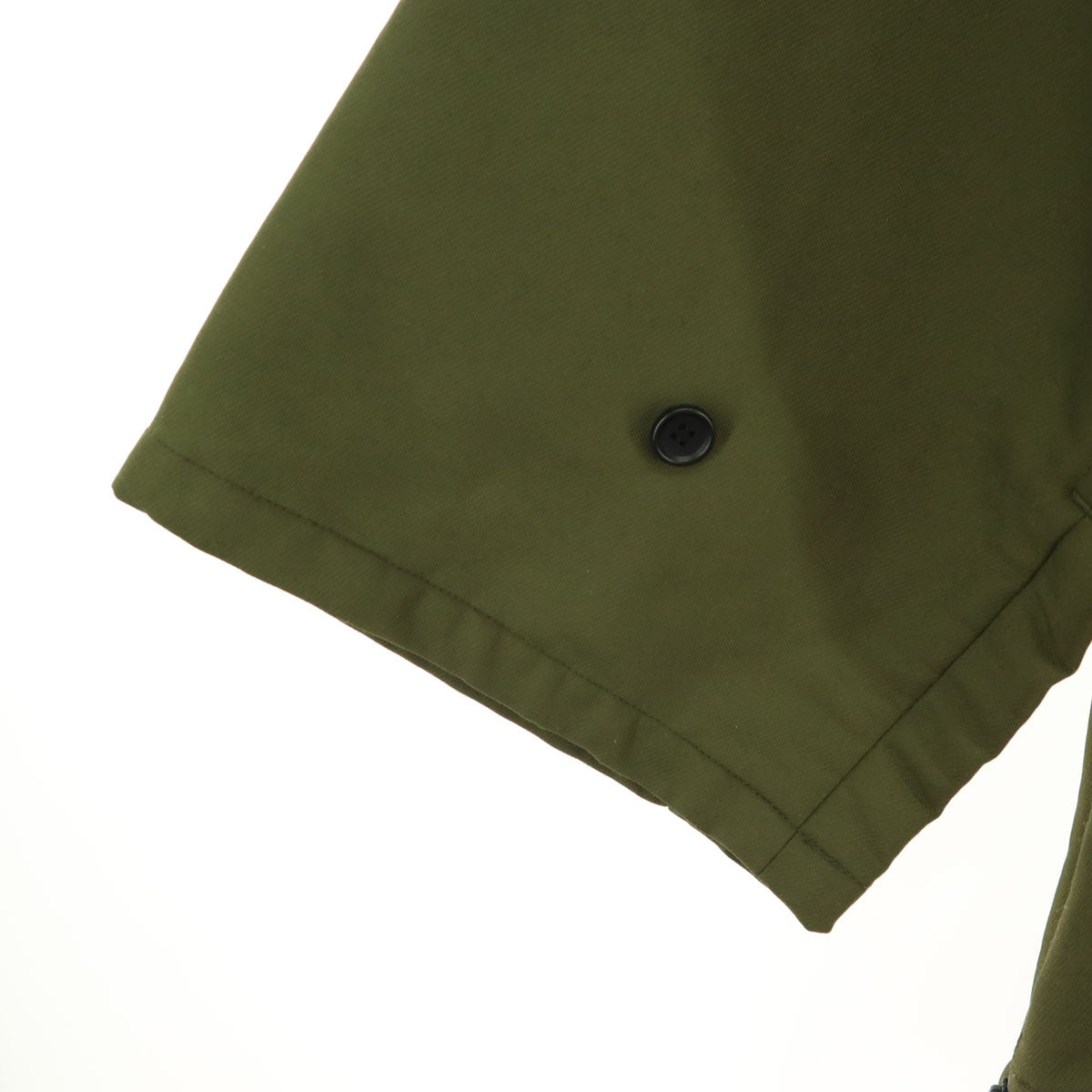 美品 CLANE クラネ 長袖 サイドジップアノラックパーカー マウンテンパーカー 1 カーキ 13103-0412 メンズ