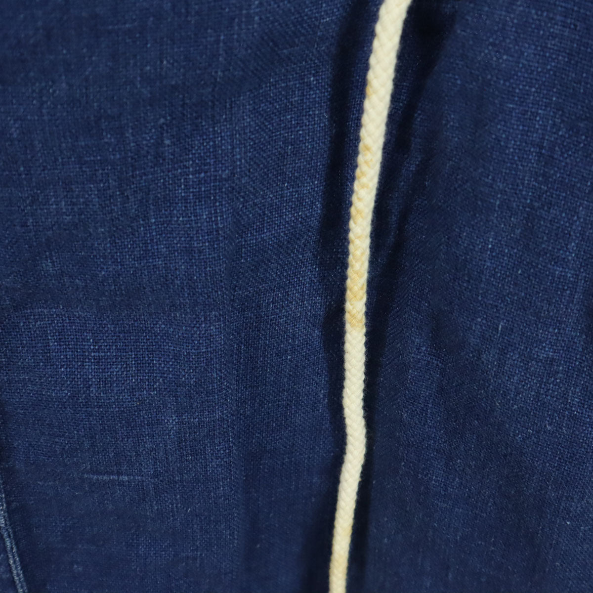 varde77 バルデセブンティセブン 日本製 長袖 リネン モッズコート 2 ブルー インディゴ メンズ