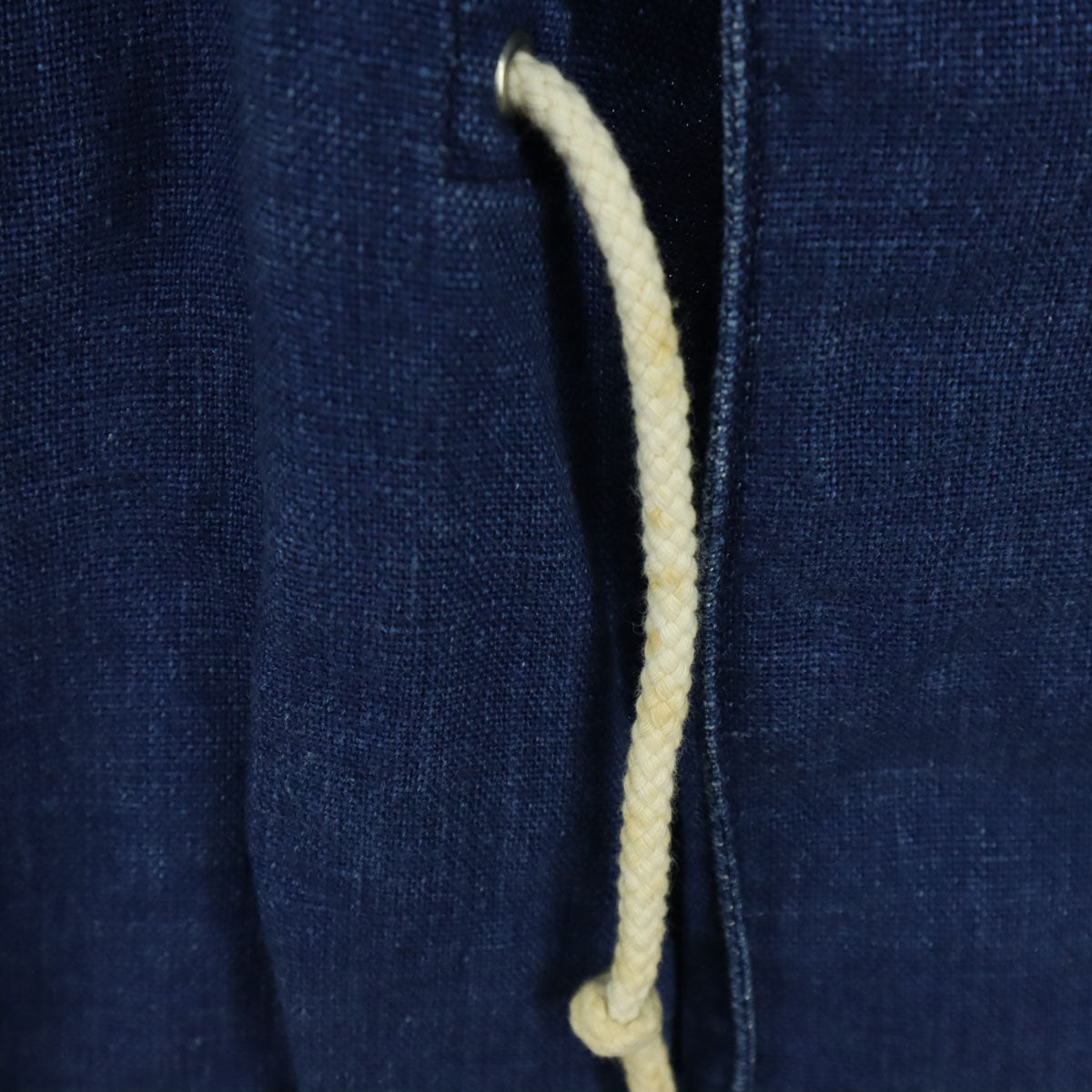 varde77 バルデセブンティセブン 日本製 長袖 リネン モッズコート 2 ブルー インディゴ メンズ