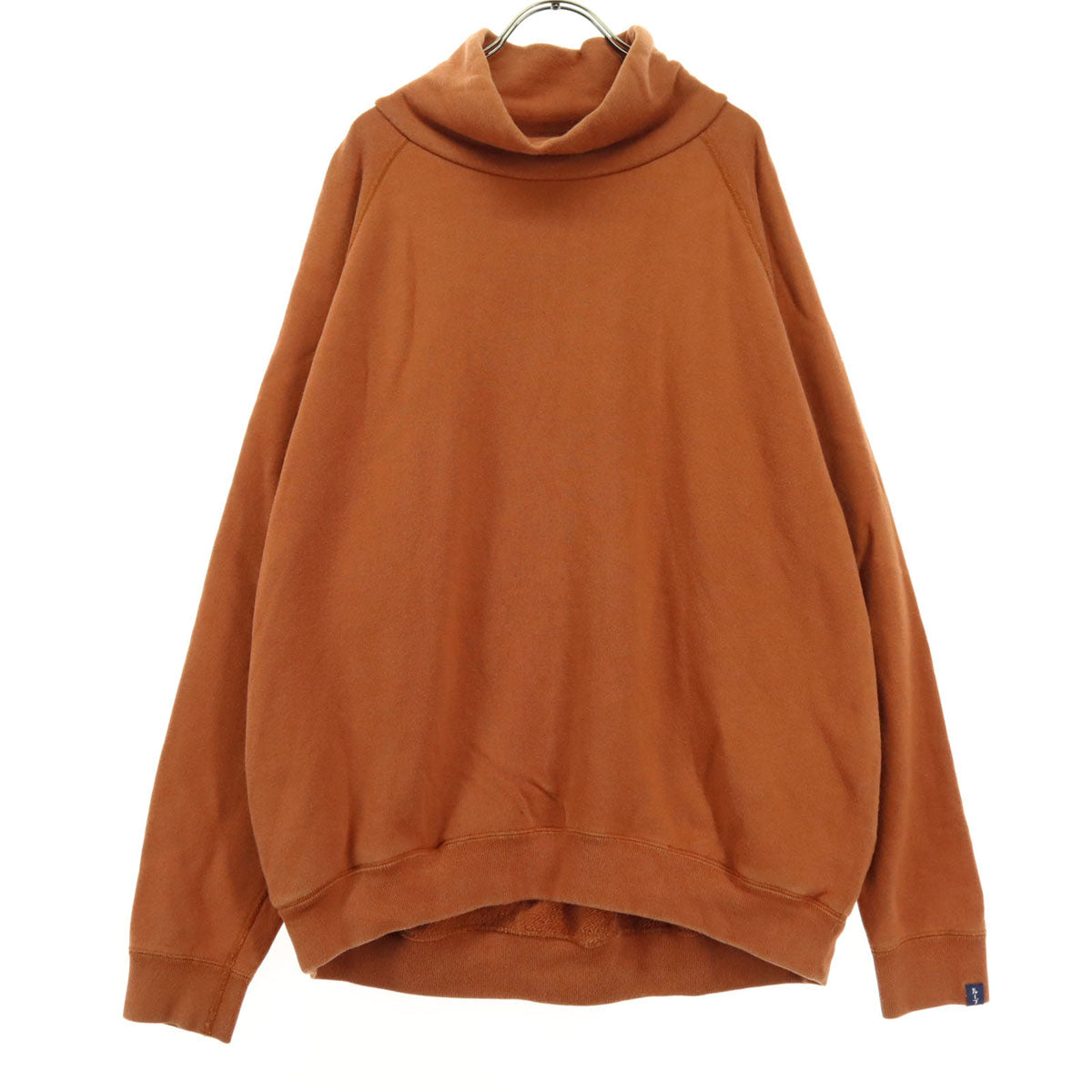 Graphpaper グラフペーパー 日本製 長袖 オフネック トレーナー 1 オレンジ系 メンズ
