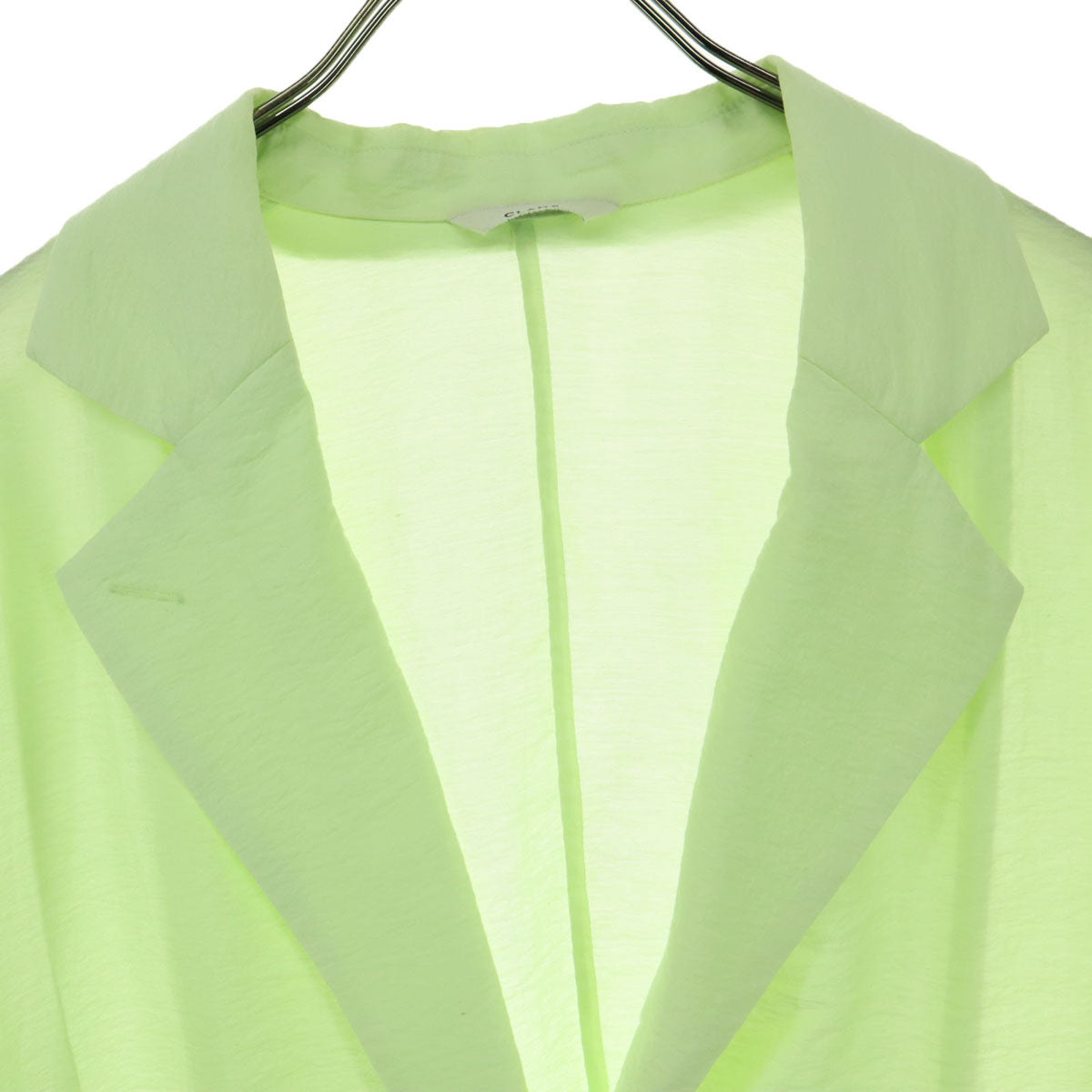 CLANE クラネ 長袖 テーラードジャケット 1 グリーン レディース