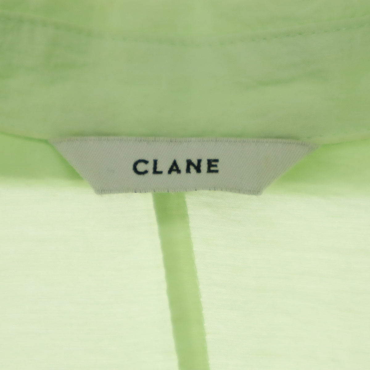 CLANE クラネ 長袖 テーラードジャケット 1 グリーン レディース