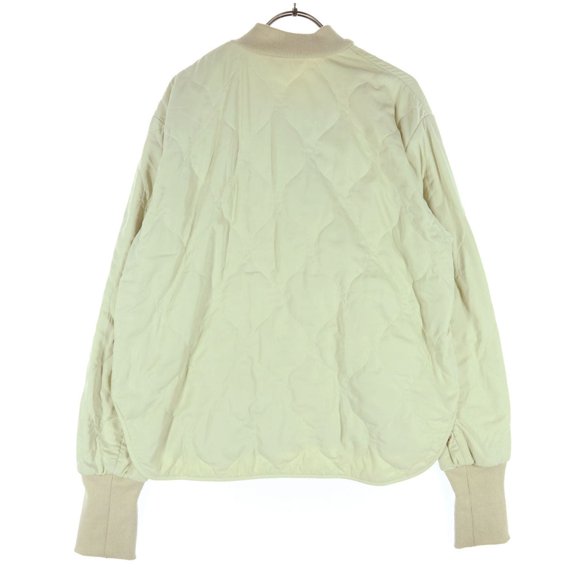 FIVE BROTHER ファイブブラザー 22FW 長袖 キルティングジャケット M アイボリー レディース