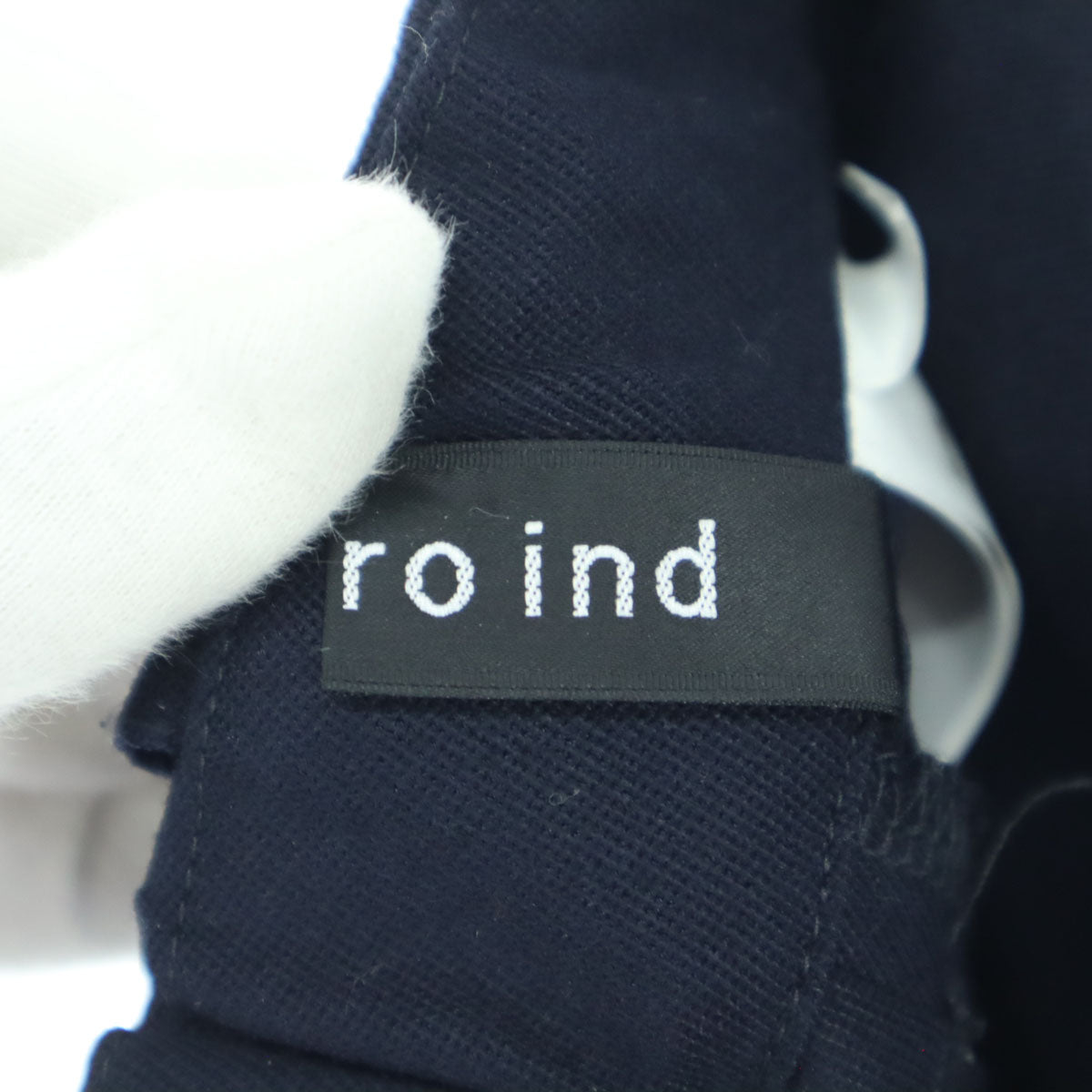 美品 mizuiro ind ミズイロインド 日本製 ロングパンツ 2 ブラック レディース