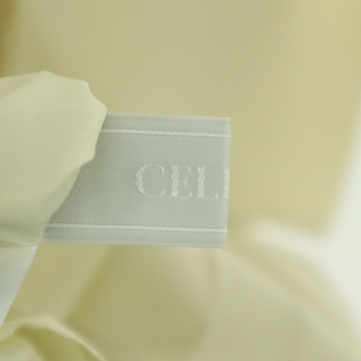 未使用 CELFORD セルフォード 長袖 ロングワンピース 36 ホワイト系 プリーツスカート レディース