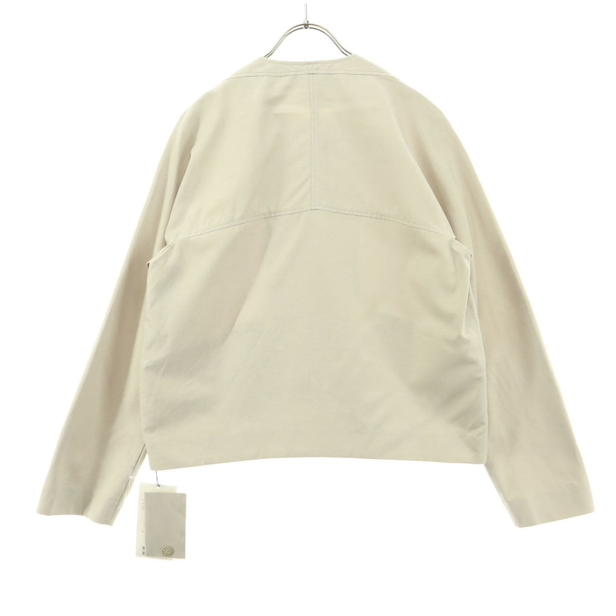 未使用 L'EQUIPE レキップ 日本製 長袖 ジャケット 38 ブラウン レディース