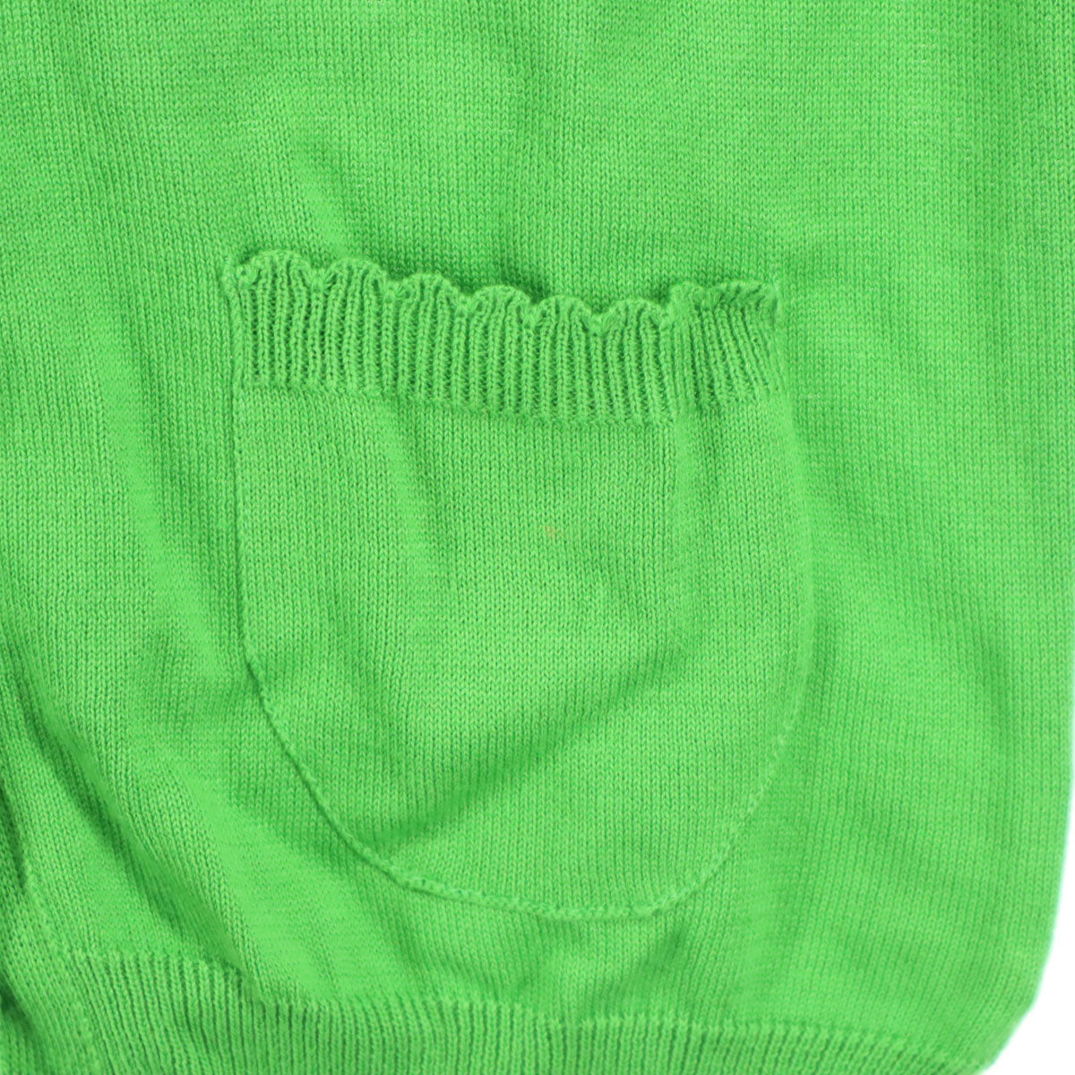 EmilyTemple cute エミリーテンプルキュート 長袖 ニットカーディガン グリーン リボン レディース