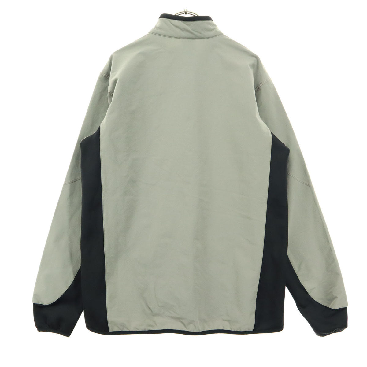 Lowe alpine ロウアルパイン ツートン ワンポイントロゴ 長袖 ウィンドブレーカー M グレー系 メンズ