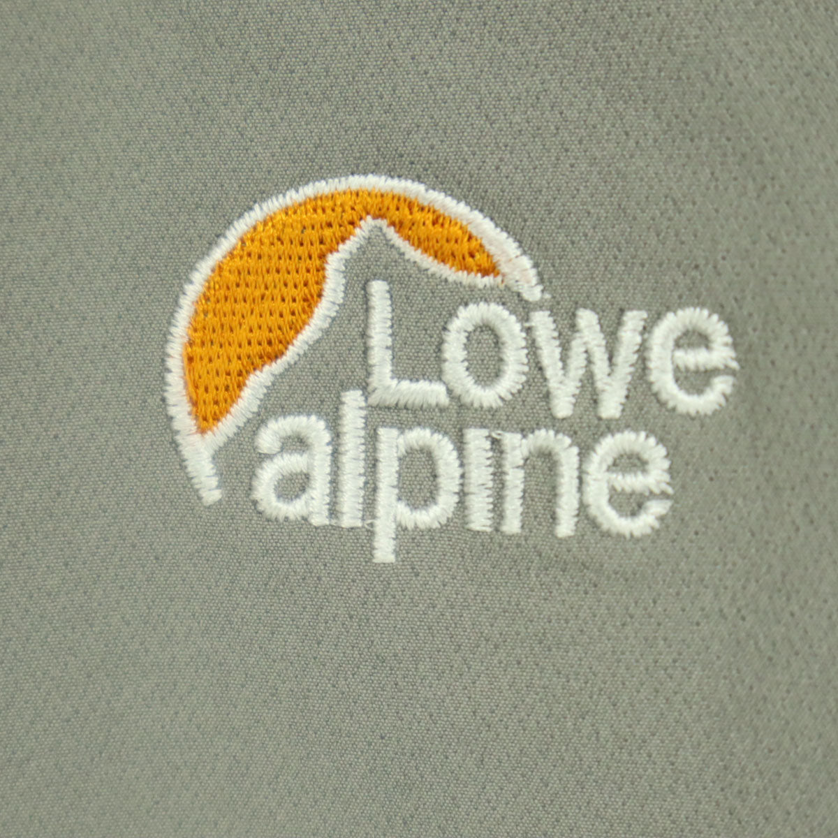 Lowe alpine ロウアルパイン ツートン ワンポイントロゴ 長袖 ウィンドブレーカー M グレー系 メンズ