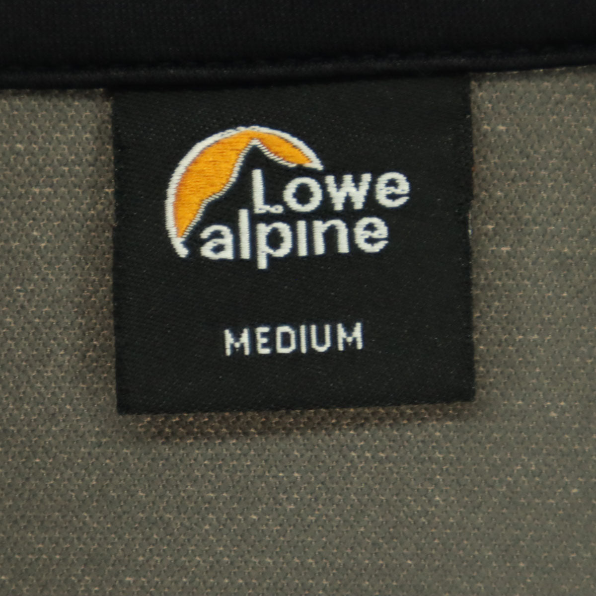 Lowe alpine ロウアルパイン ツートン ワンポイントロゴ 長袖 ウィンドブレーカー M グレー系 メンズ