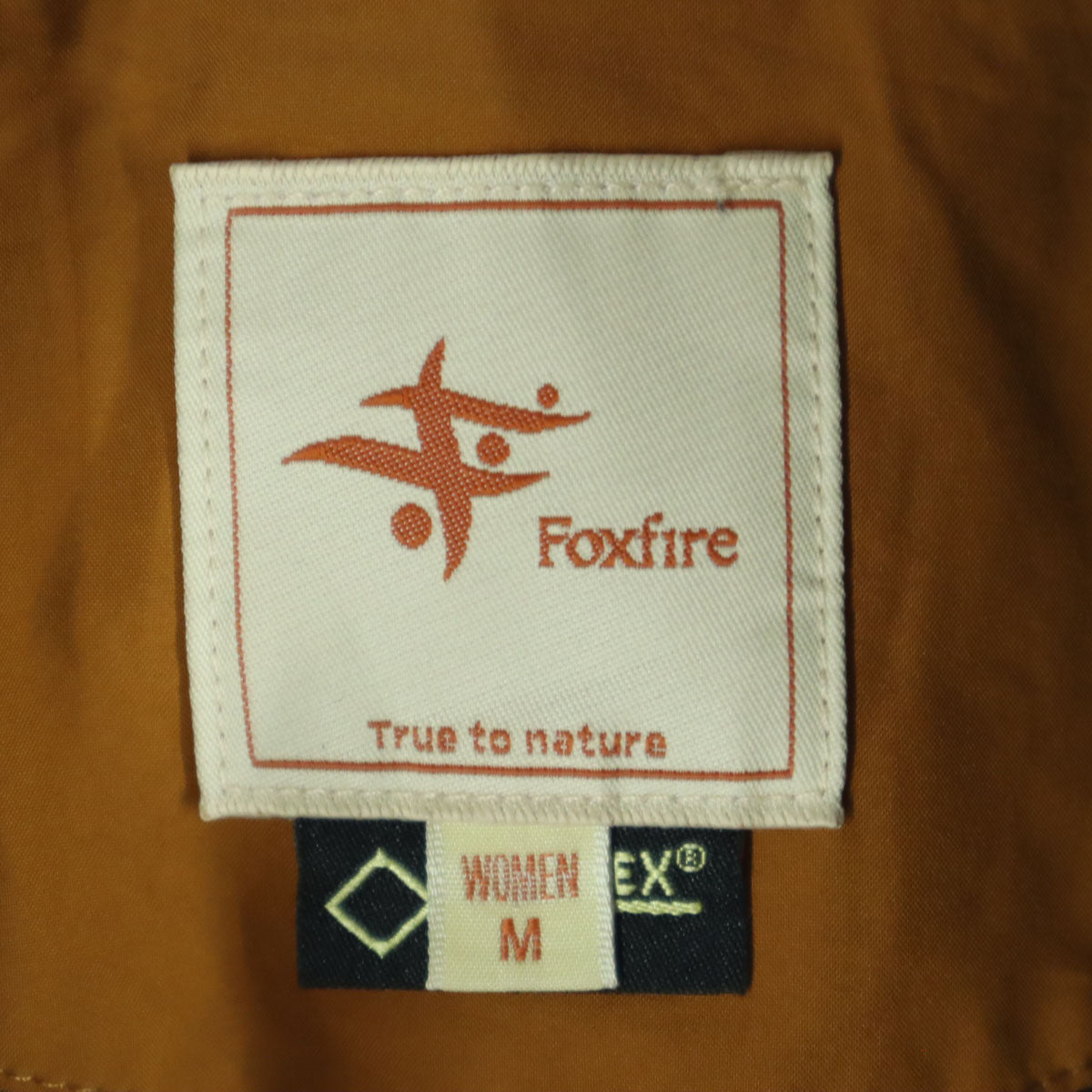Foxfire フォックスファイヤー GORE-TEX 長袖 マウンテンパーカー M ブラウン系 ゴアテックス レディース