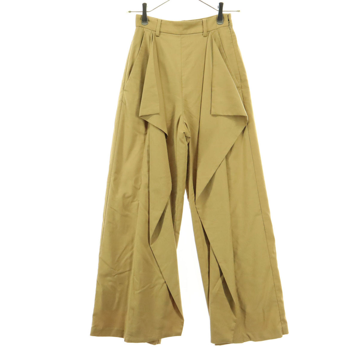 CLANE クラネ ロングパンツ 0 ブラウン レディース