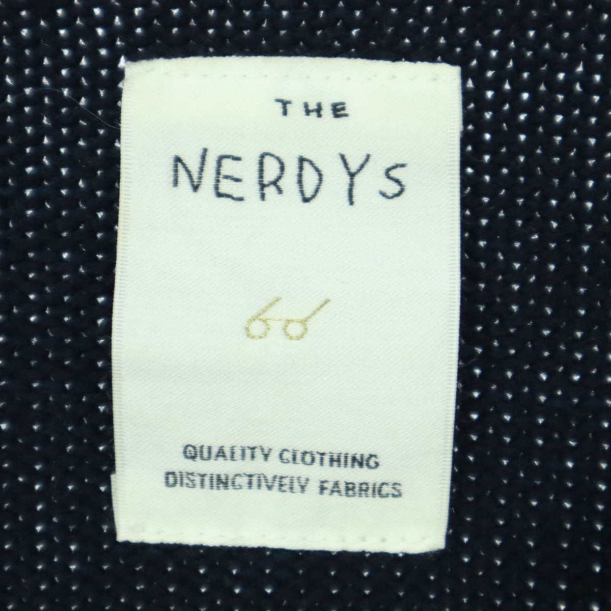 THE NERDYS ザナーディーズ 日本製 長袖 セーター M ネイビー メンズ