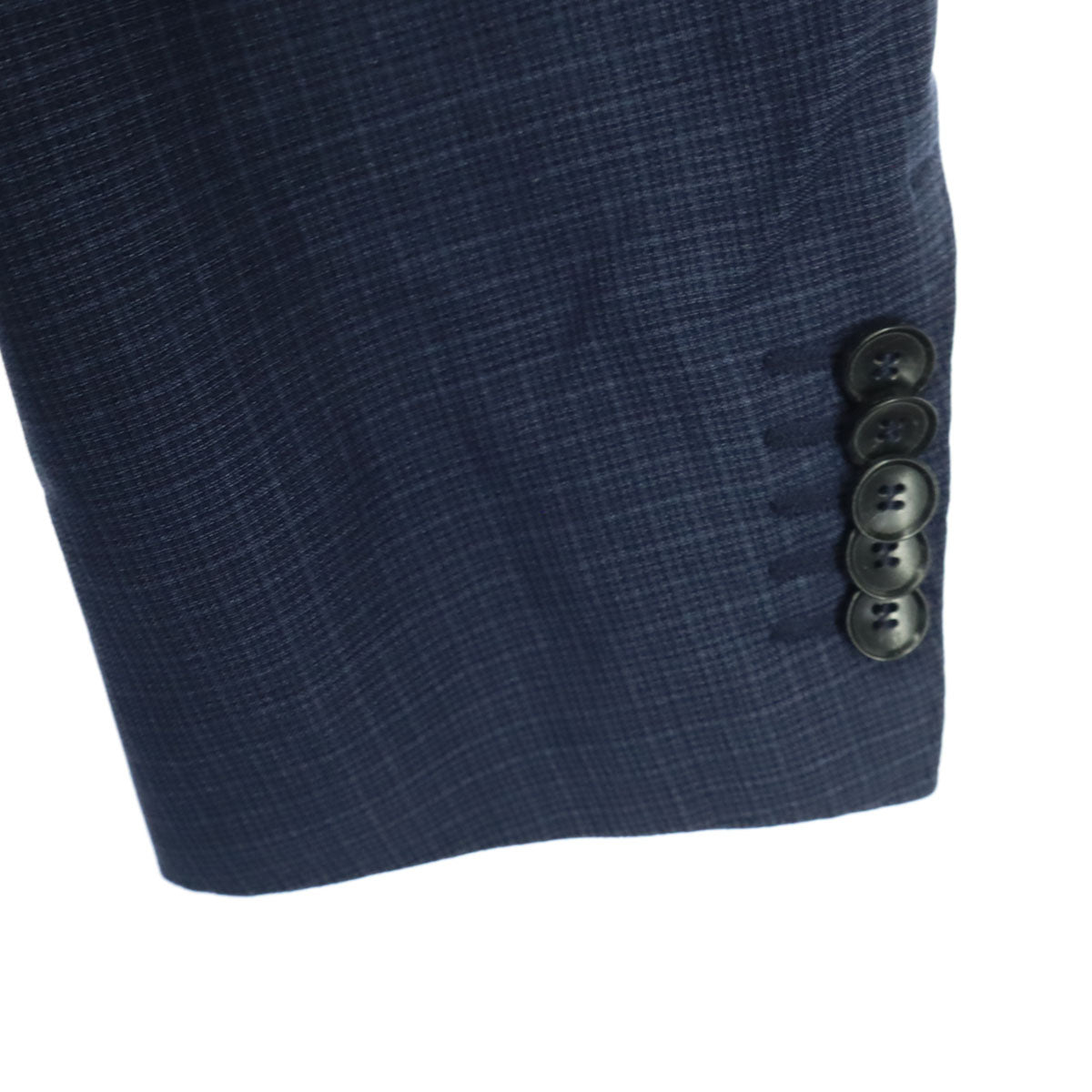 美品 HUGO BOSS ヒューゴボス 長袖 テーラードジャケット ネイビー メンズ