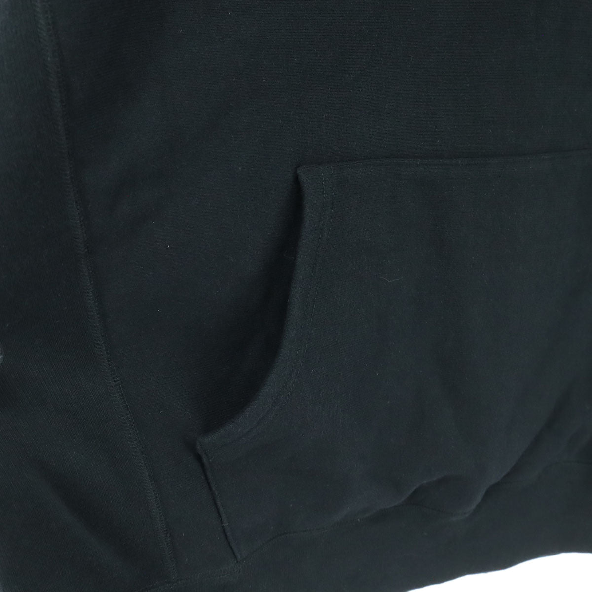 YELLO イエロ 日本製 裏起毛 英字 長袖 パーカー 3 ブラック メンズ