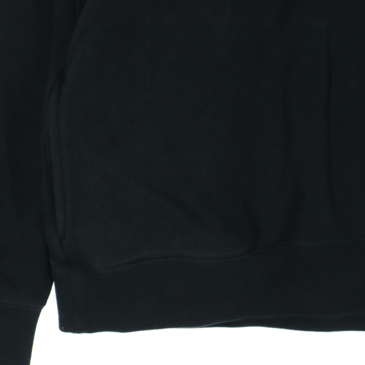 santa fe サンタフェ 日本製 刺繍 長袖 パーカー 50 ブラック メンズ