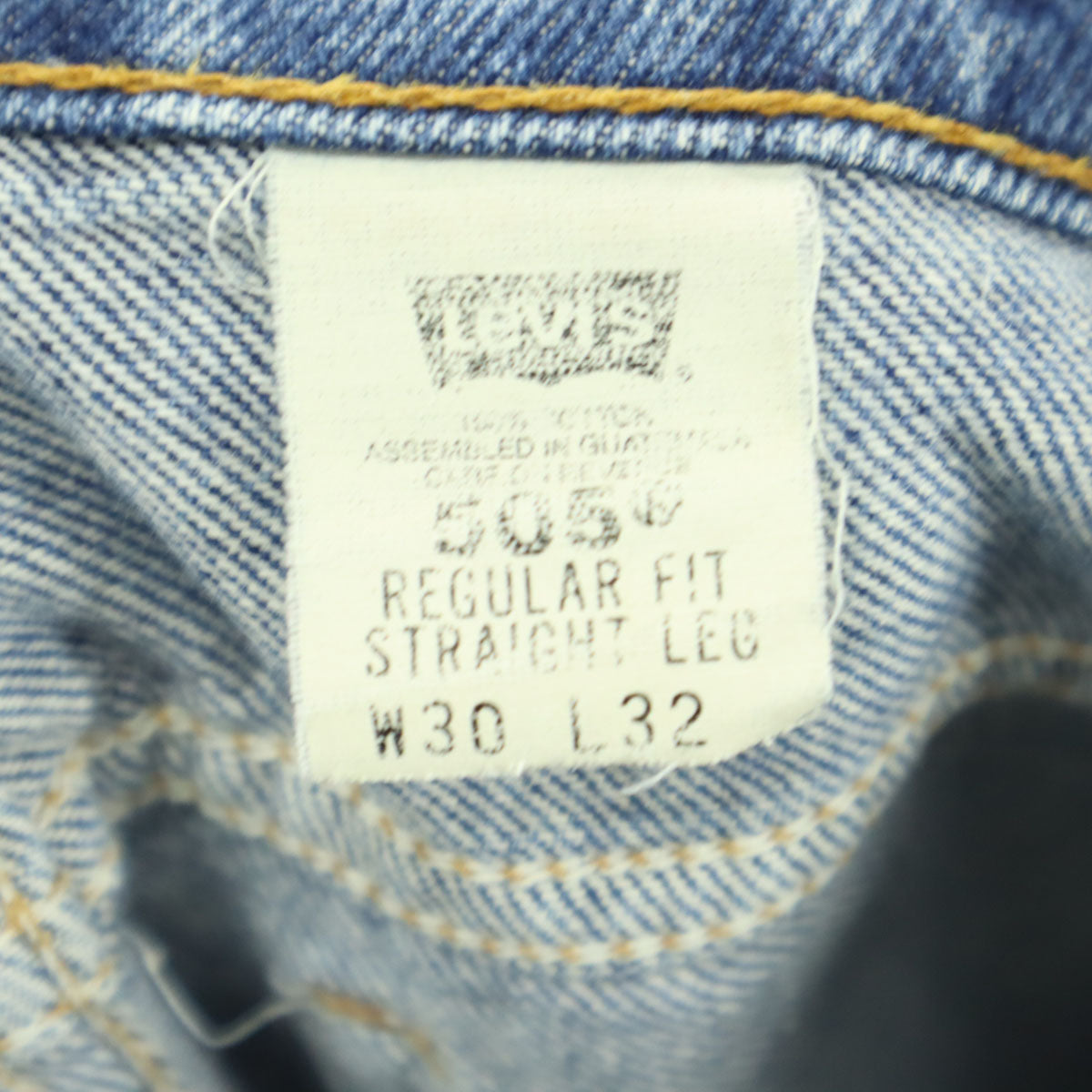 Levi's リーバイス 90s 505 オールド ボタン裏436 オレンジタブ デニムパンツ W30 ブルー メンズ