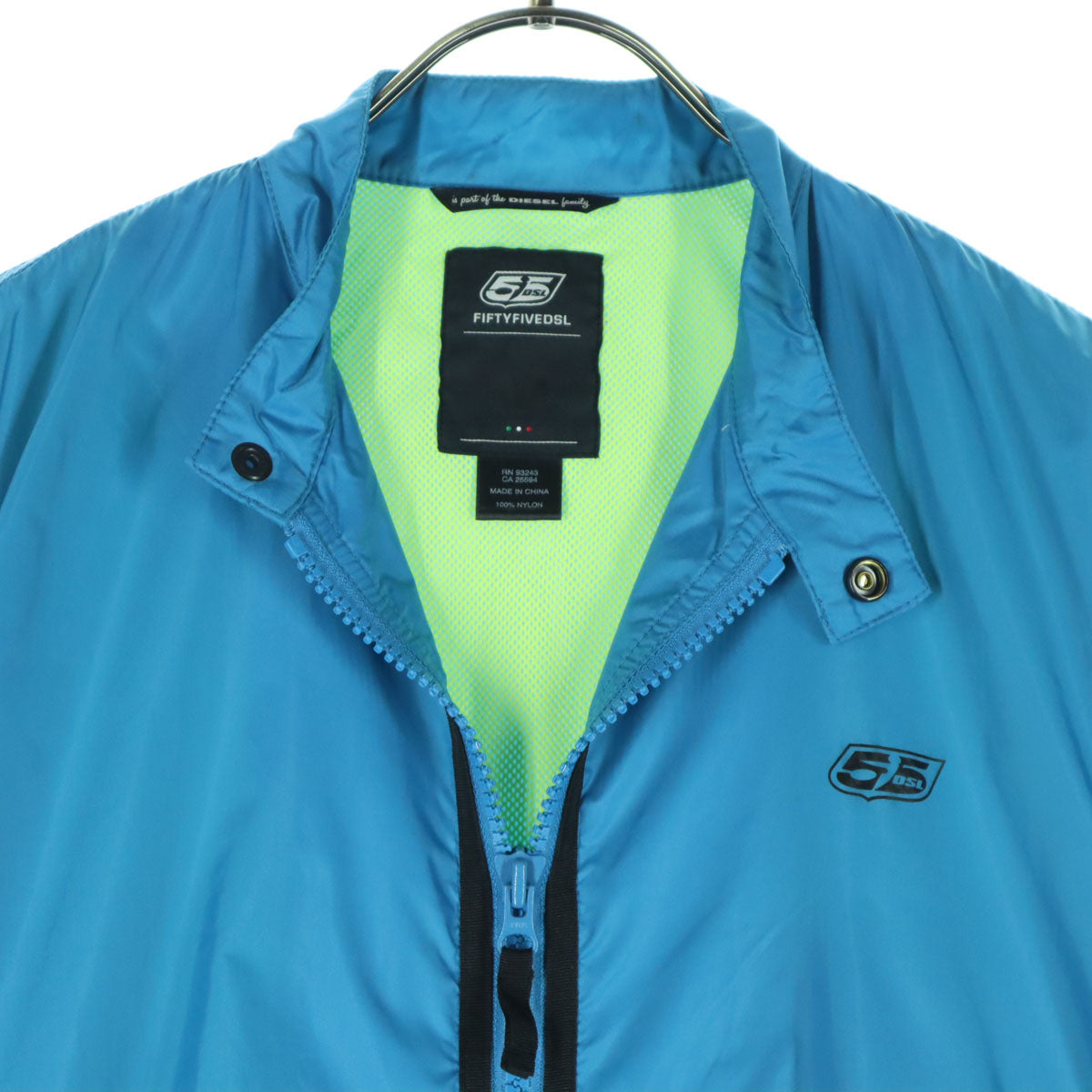 55DSL フィフティーファイブディーエスエル 長袖 ジャケット M ブルー ディーゼル メンズ