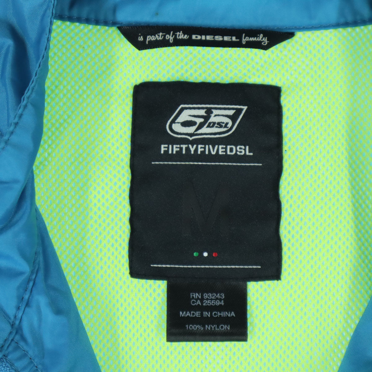 55DSL フィフティーファイブディーエスエル 長袖 ジャケット M ブルー ディーゼル メンズ