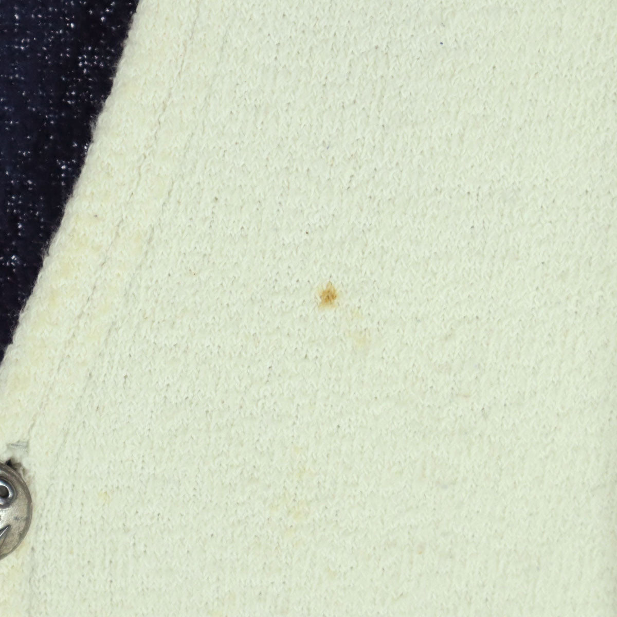 US RAGS ユーエスラグス USA製 長袖 ニットカーディガン M ブルー系 メンズ