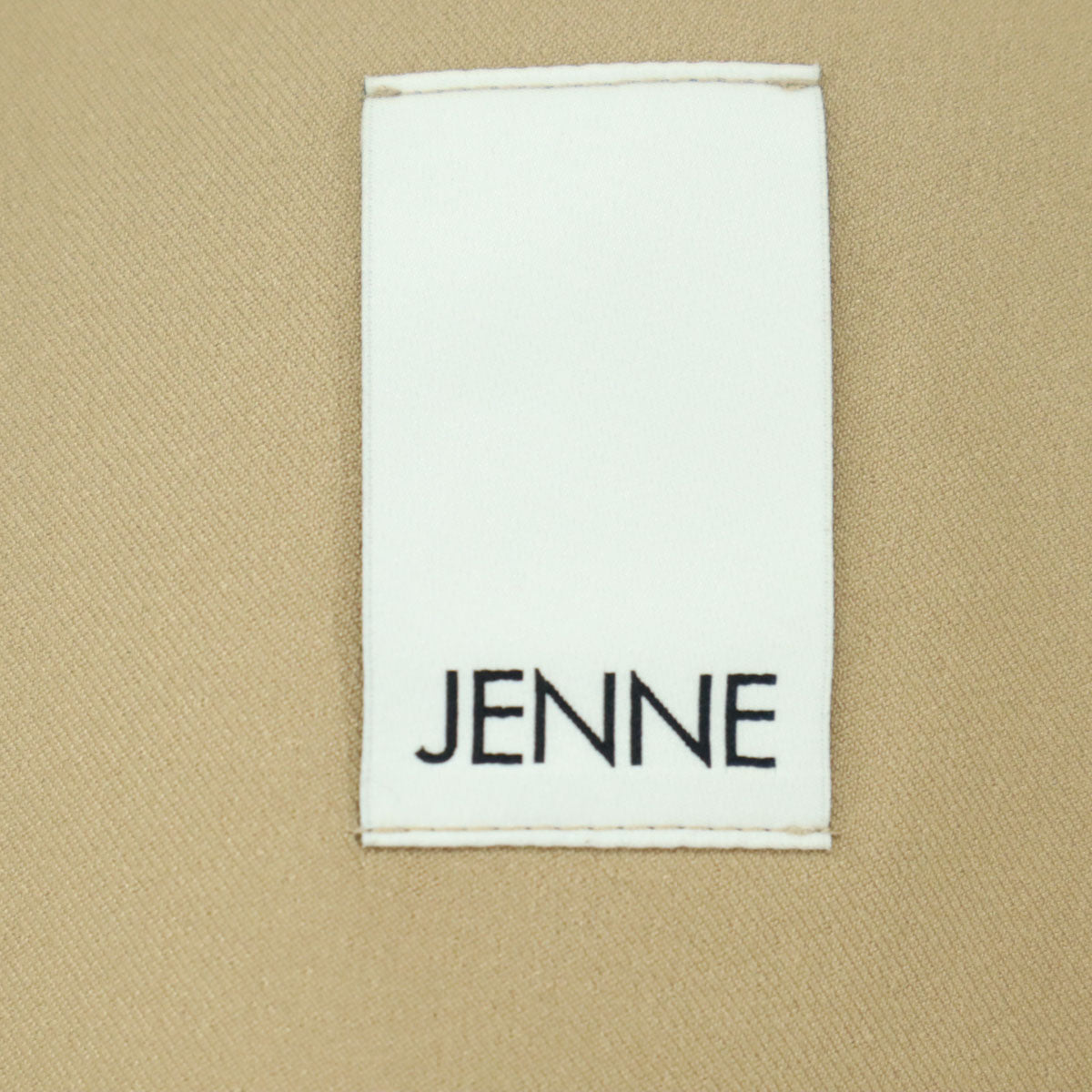 未使用 JENNE ジェンヌ 長袖 ロングコート M ベージュ レディース