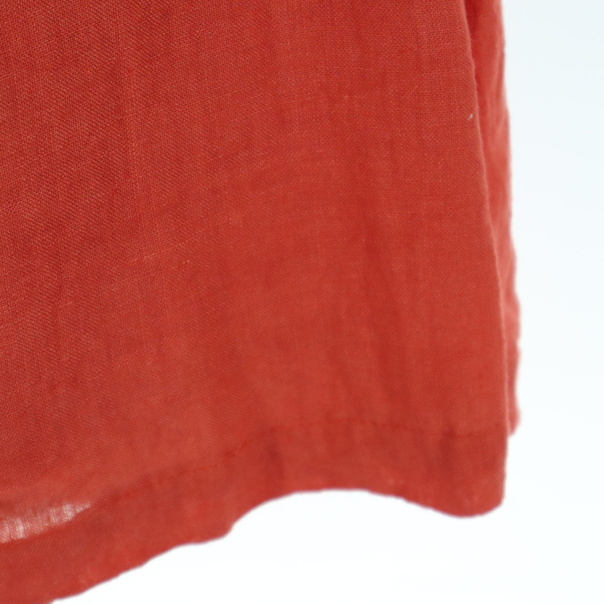 ICHI Antiquites イチアンティークスス マキシ丈 スカート オレンジ レディース