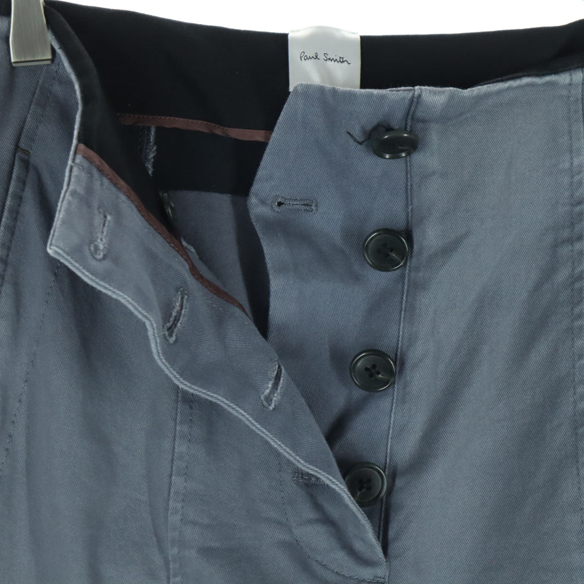 Paul Smith ポールスミス ワイドデニムパンツ 40 グレー レディース