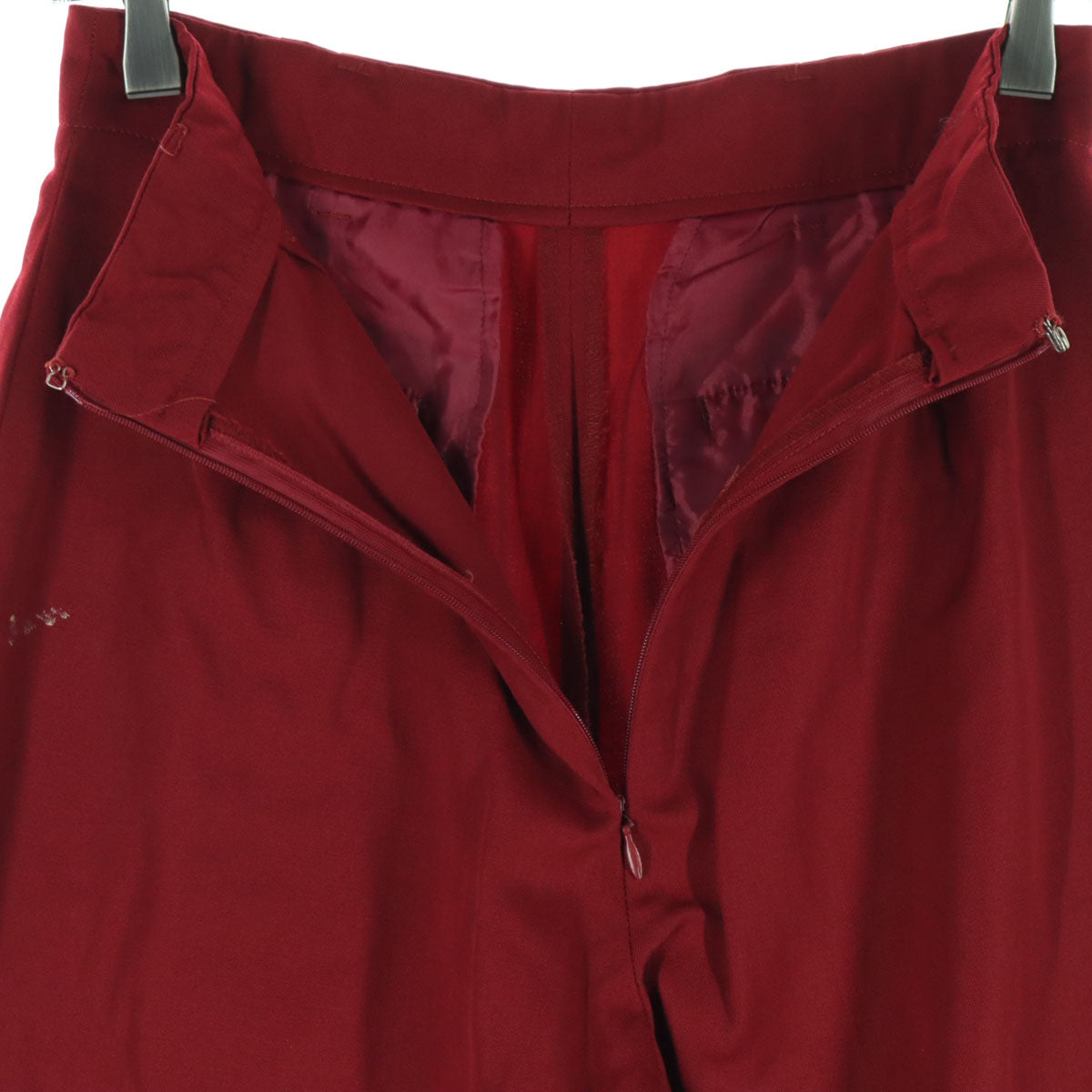 Jean Paul GAULTIER ジャンポールゴルティエ ロングパンツ 40 レッド レディース