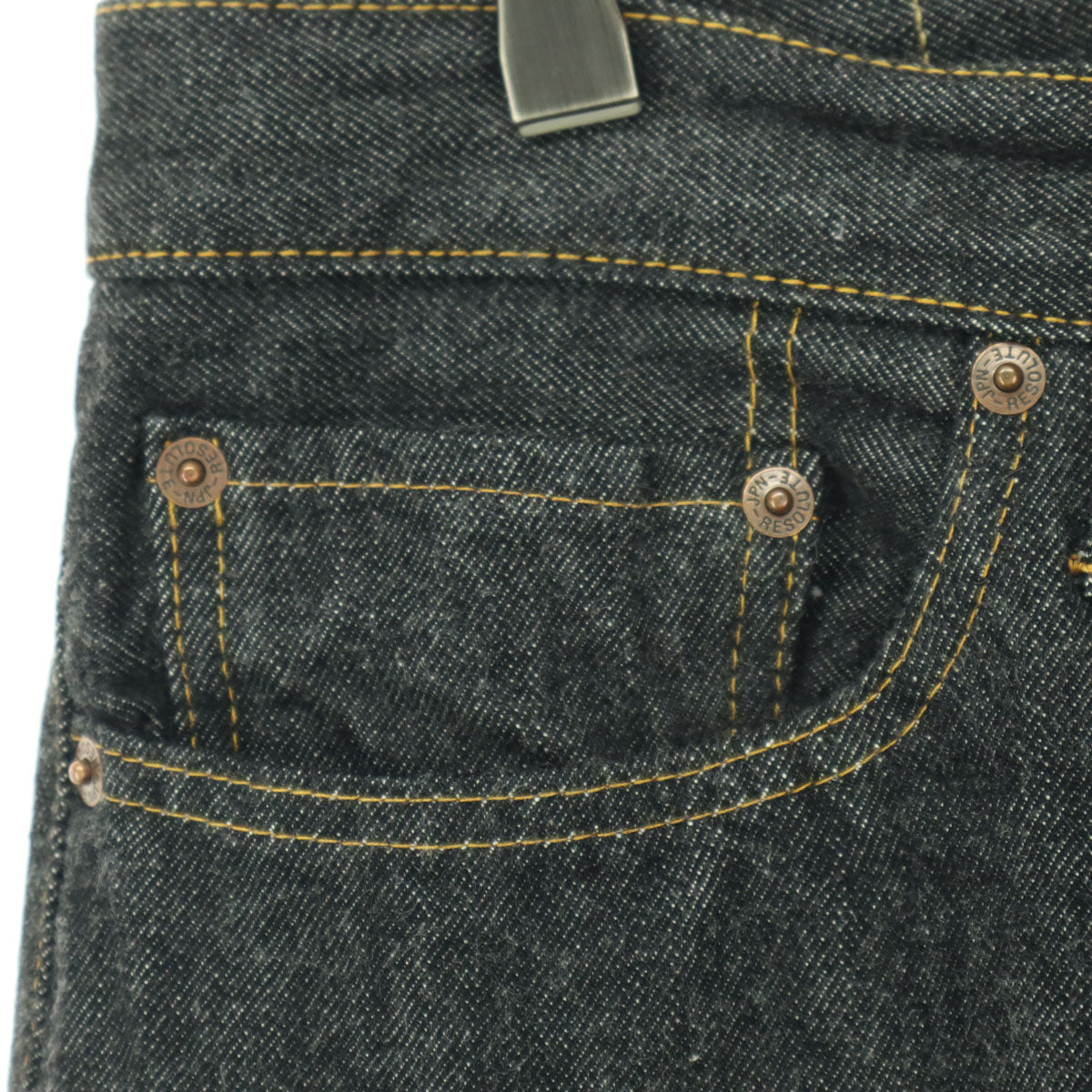 RESOLUTE リゾルト 日本製 デニムパンツ w34 ブルー メンズ