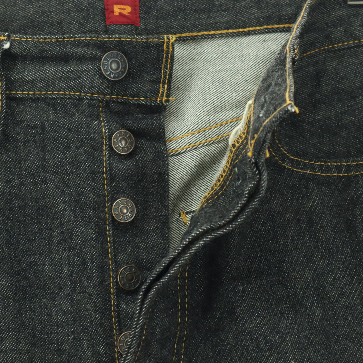 RESOLUTE リゾルト 日本製 デニムパンツ w34 ブルー メンズ