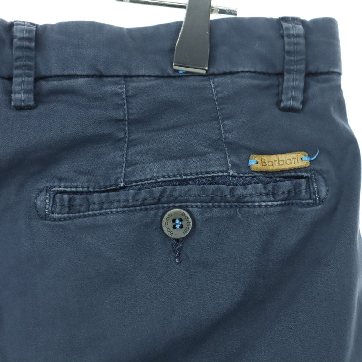 Barbati バルバッティ イタリア製 コットンパンツ 50 ブラック メンズ