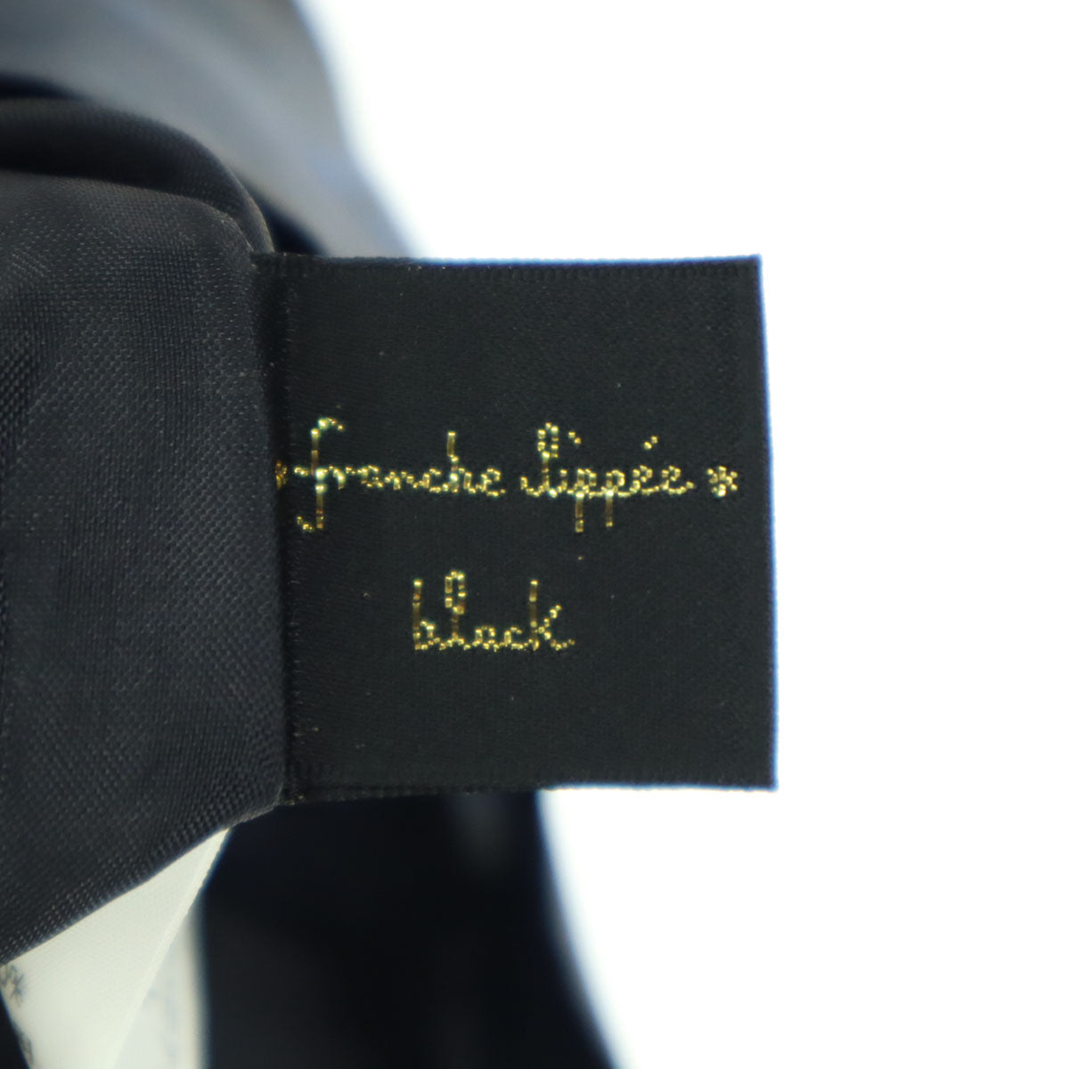 美品 Franche lippee black フランシュリッペブラック 日本製 ミニ丈 フレアスカート M ブルー系 アリス レディース