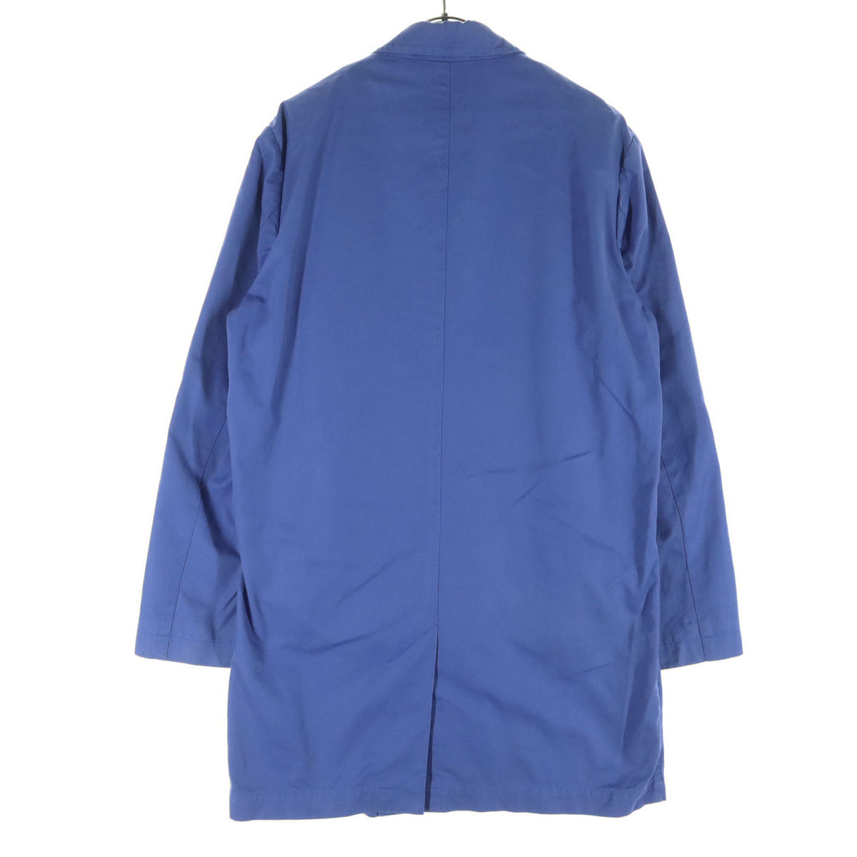 PS Paul Smith ピーエス ポールスミス 長袖 ロングコート L ブルー ライナー付属 メンズ
