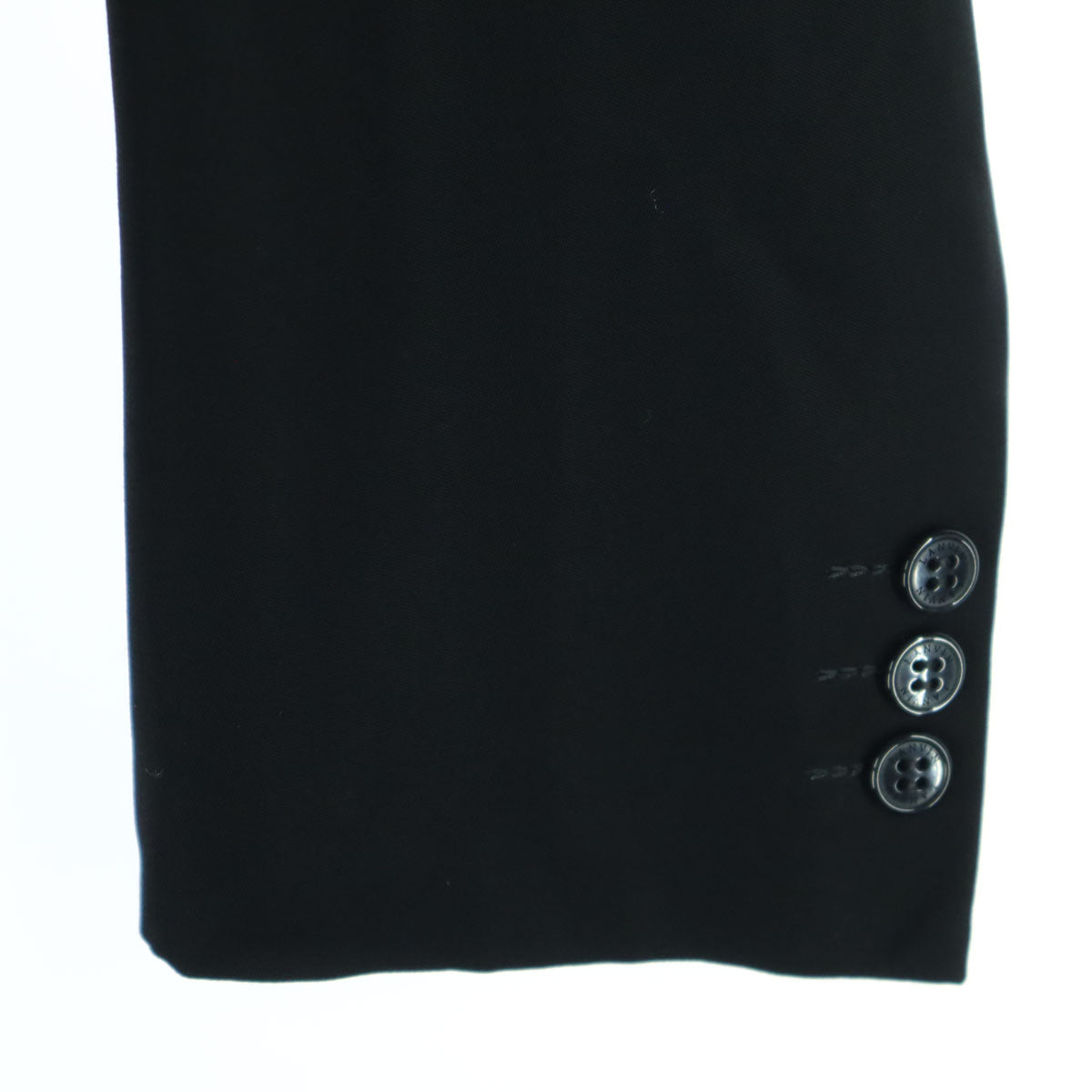 LANVIN classique ランバンクラシック 90s オールド 長袖 スーツジャケット R54-48 ブラック メンズ