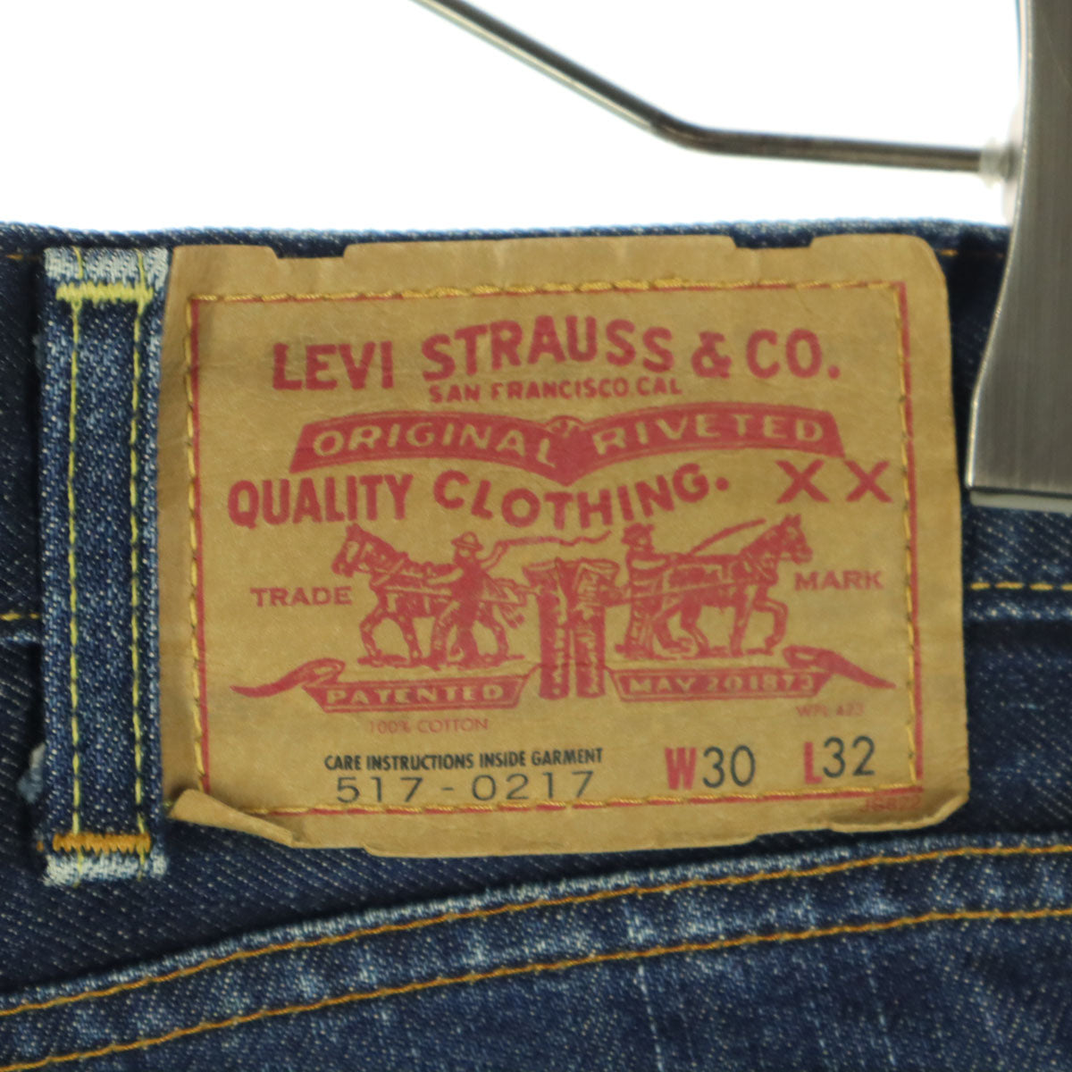 Levi's リーバイス 517 日本製 デニムパンツ w30 ブルー メンズ