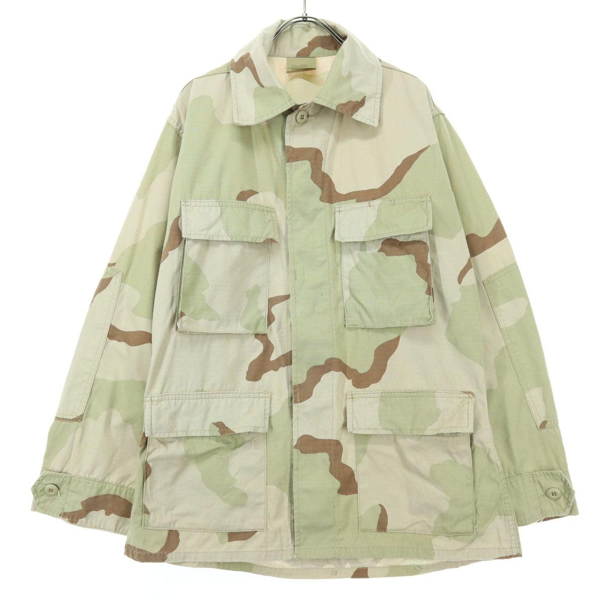 DJMANUFACTURING 90s オールド デザートカモ 長袖 M-65 ミリタリージャケット S ベージュ メンズ